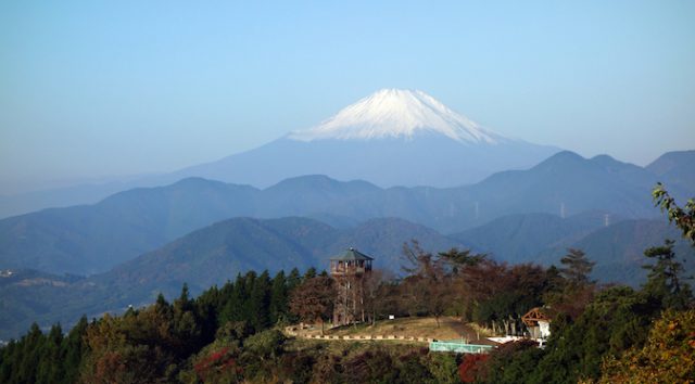 Read more about the article 菜の花台（ヤビツ峠）から見る富士山